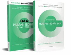 Human Rights and Civil Liberties Revision Concentrate Pack: Law Revision and Study Guide