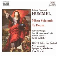 Hummel: Missa Solemnis; Te Deum - David Griffiths (bass); Donald Armstrong (violin); Patricia Wright (soprano); Patrick Power (tenor);...