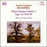 Hummel: Piano Sonatas, Vol. 1 - Hae-Won Chang (piano)