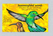 Hummingbird Words: Affirmations for Your Spirit to Soar and Notes to Nurture by - Harrison, Marvel, and Kellogg, Terry