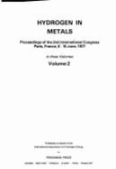 Hydrogen in Metals, Set - International Association for Hydrogen E