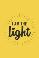 I Am the Light: John 8:12 Inspirational Bible Verse Quote Composition Notebook (Christian Journal)