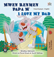 I Love My Dad (Haitian Creole English Bilingual Children's Book)