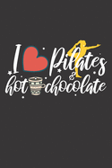 I love pilates and hot chocolate: Kawaii Pilates Dot Grid Journal for teen Girls, Cute Dotted Notebook for Kids, For hot chocolate & Pilates Lovers, Organized Notebook Can be used as a mood tracker, Planner and much more .. content list, Lined, Graph 4x4.