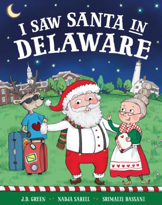 I Saw Santa in Delaware - Green, Jd