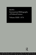 IBSS: Political Science: 1974 Volume 23