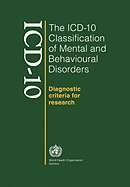 ICD-10 Classification of Mental and Behavioural Disorders
