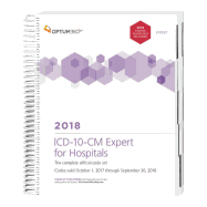 ICD-10-CM Expert for Hospitals 2018 (Spiral)