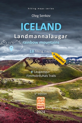 ICELAND, Landmannalaugar rainbow mountains, hiking maps - Senkov, Oleg