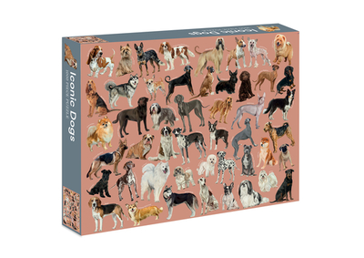 Iconic Dogs: 1,000-Piece Jigsaw Puzzle - 