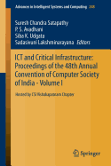 ICT and Critical Infrastructure: Proceedings of the 48th Annual Convention of Computer Society of India- Vol I: Hosted by CSI Vishakapatnam Chapter