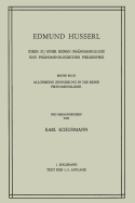 Ideen zu Einer Reinen Phanomenologie und Phanomenologischen Philosophie: Allgemeine Einfuhrung in die Reine Phanomenologie