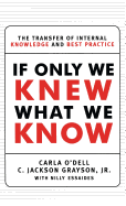 If Only We Knew What We Know: The Transfer of Internal Knowledge and Best Practice
