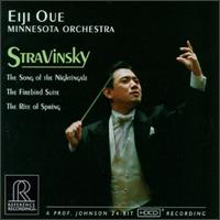Igor Stravinsky: The Firebird Suite; Nightingale; Rite of Spring - Minnesota Orchestra; Eiji Oue (conductor)
