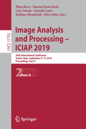 Image Analysis and Processing - Iciap 2019: 20th International Conference, Trento, Italy, September 9-13, 2019, Proceedings, Part I