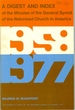 A Digest and Index of the Minutes of the General Synod of the Reformed Church in America, 1958-197