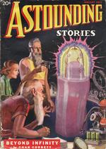 Astounding Stories 1937 Vol. 18 # 05 January: Infra-Universe (Conc) / the Blue Spot (Pt 1) / Beyond Infinity / Metamorphosis / the Destruction of Amul / Linked Worlds / S O S in Space / Luminous Mine / Denizens of Zeron