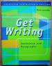 Get Writing: Sentence and Paragraphs