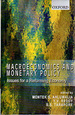 Macroeconomics and Monetary Policy: Issues for a Reforming Economy