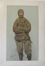Franz Josef Land [Full Length Chromolithograph Portrait of Frederick George Jackson]