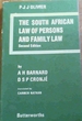 The South African Law of Persons and Family Law