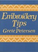 Embroidery Tips