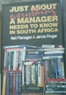 Just About Everything a Manager Needs to Know in South Africa