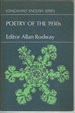 Poetry of the 1930s (Longmans' English Series)