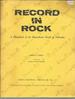 Record in Rock: a Handbook of the Invertebrate Fossils of Nebraska, (University of Nebraska, Conservation and Survey Division Educational Circular No. 1)