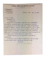 Typed Letter, Signed, to Geo. M. Jones, of Springfield, Mo., Dated Feb. 10, 1902