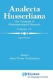 Analecta Husserliana.; the Yearbook of Phenomenological Research Volume IV. Ingardeniana: a Spectrum of Specialised Studies Establishing the Field of Research