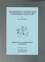 Culture History of the Black Hills with Reference to Adjacent Areas of the Northern Great Plains