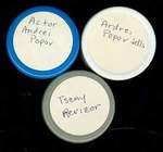 Three Rolls of Microfilm Labeled Actor Andrei Popov and Tseny Revizor