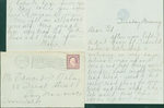 Ms Letter By Mazie Cook O'Day to Edward O'Day, July 30, 1918. Re: Letter From Edward O'Day's Wife; Family Matters