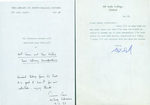Tls (2) Oxford Correspondents to Thomas Parkinson, January 9, 1985 Re: John Kelly and the William Butler Yeats Letters