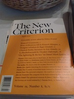 The New Criterion April 2001 Volume 19 Number 8