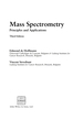 Mass Spectrometry: Principles and Applications