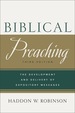 Biblical Preaching: the Development and Delivery of Expository Messages