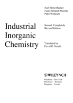Industrial Inorganic Chemistry, Completely Revised Edition
