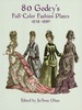 80 Godey's Full-Color Fashion Plates