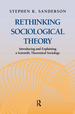 Rethinking Sociological Theory