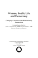 Women, Public Life and Democracy