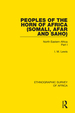 Peoples of the Horn of Africa (Somali, Afar and Saho)