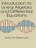 Introduction to Linear Algebra and Differential Equations