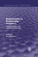 Experiments in Personality: Volume 1 (Psychology Revivals)