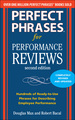 Perfect Phrases for Performance Reviews 2/E