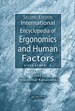 International Encyclopedia of Ergonomics and Human Factors-3 Volume Set