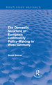 The Domestic Structure of European Community Policy-Making in West Germany (Routledge Revivals)