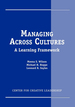 Managing Across Cultures: a Learning Framework