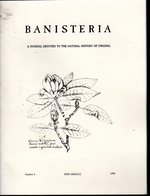 Banisteria: a Journal Devoted to the Natural History of Virginia: No. 4: 1994